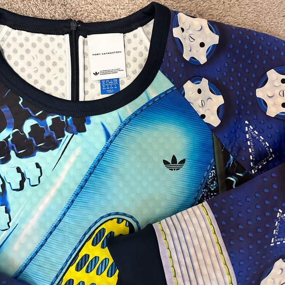 Unique MARY KATRANTZOU Collab Adidas Original Dress! - Picture 6 of 7